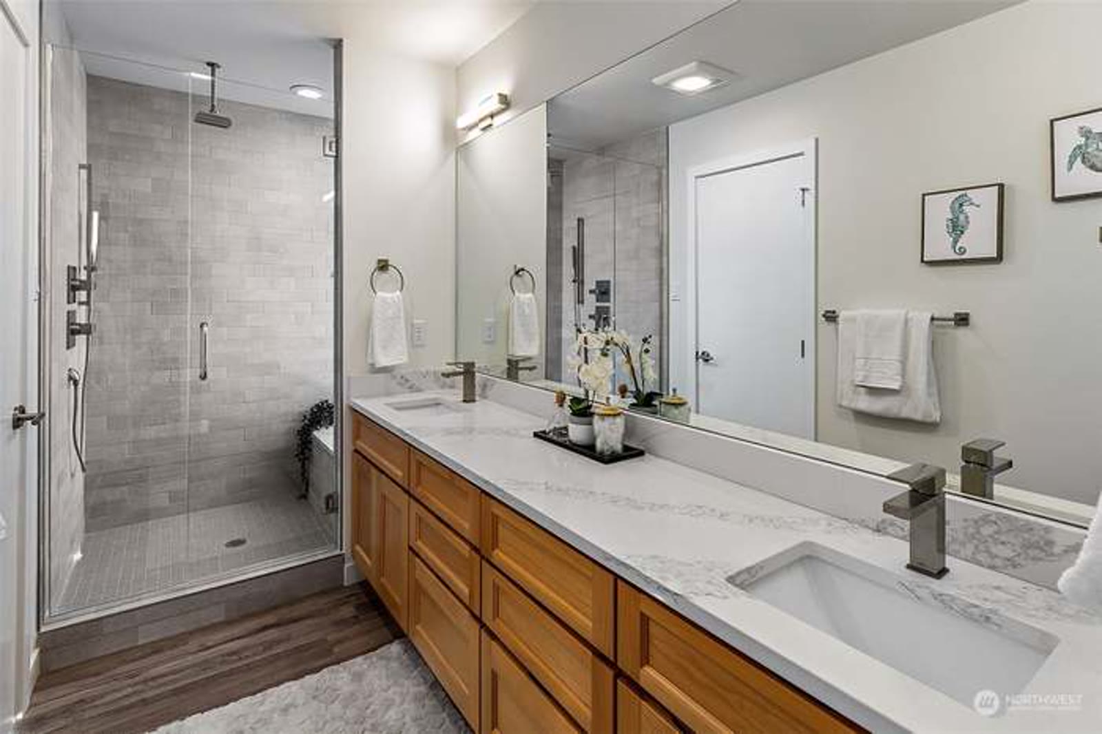 Finished bathroom