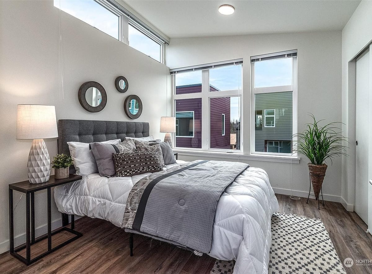 Furnished bedroom