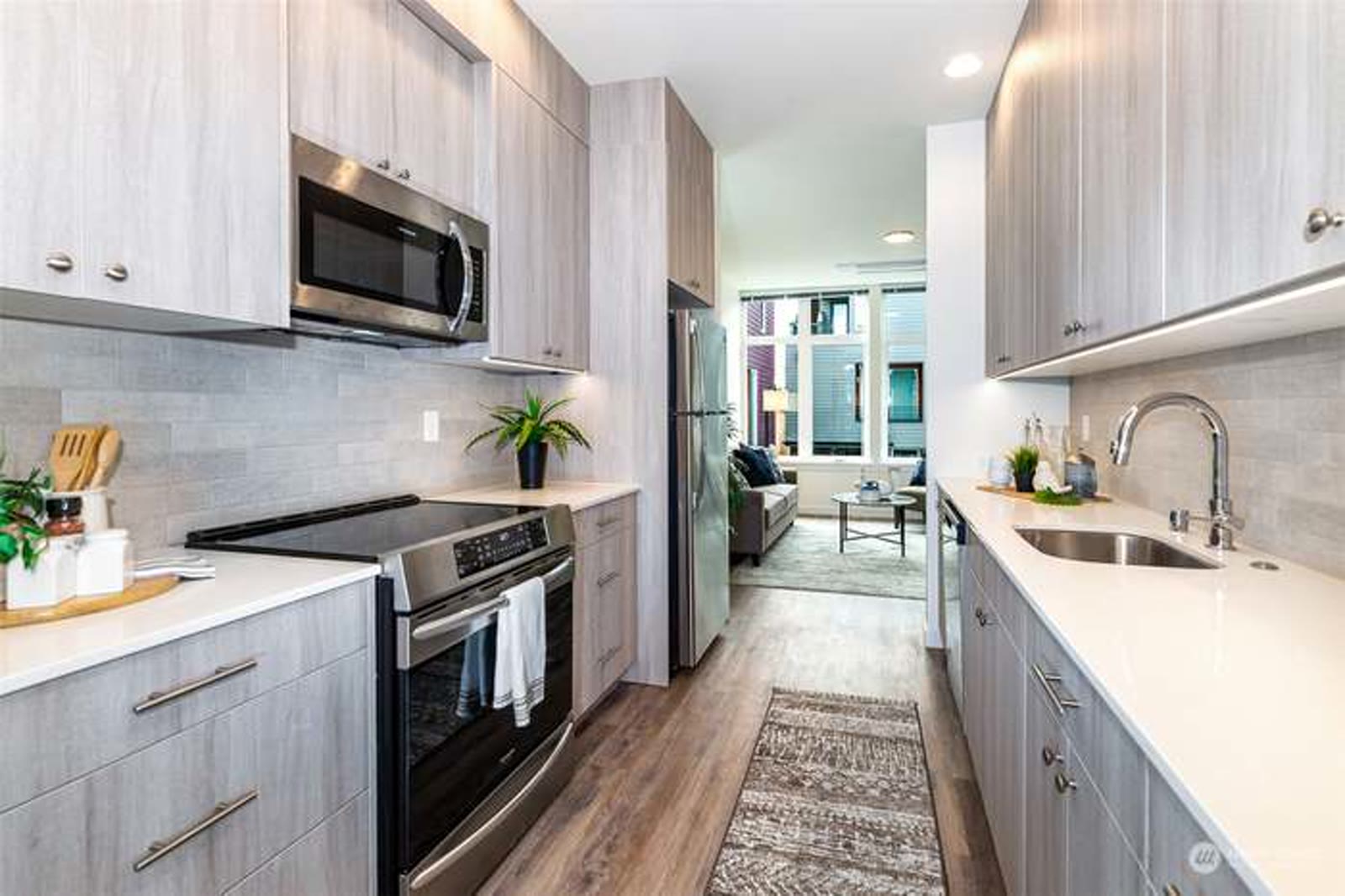 Finished kitchen