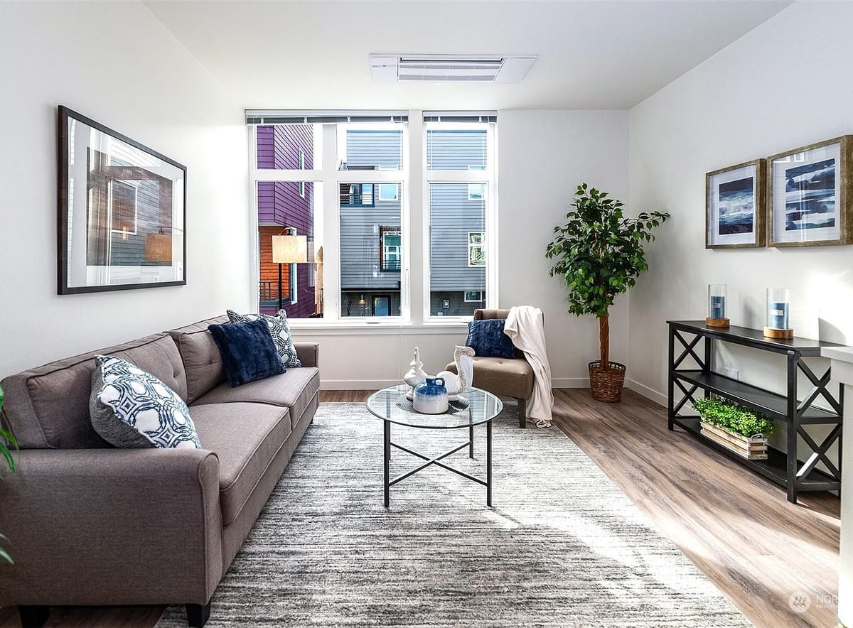 Townhome living room