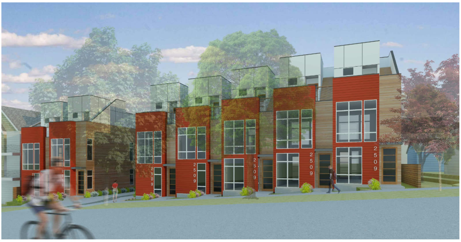 Bella Union Townhomes construction