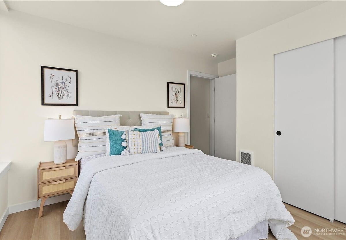 Furnished bedroom