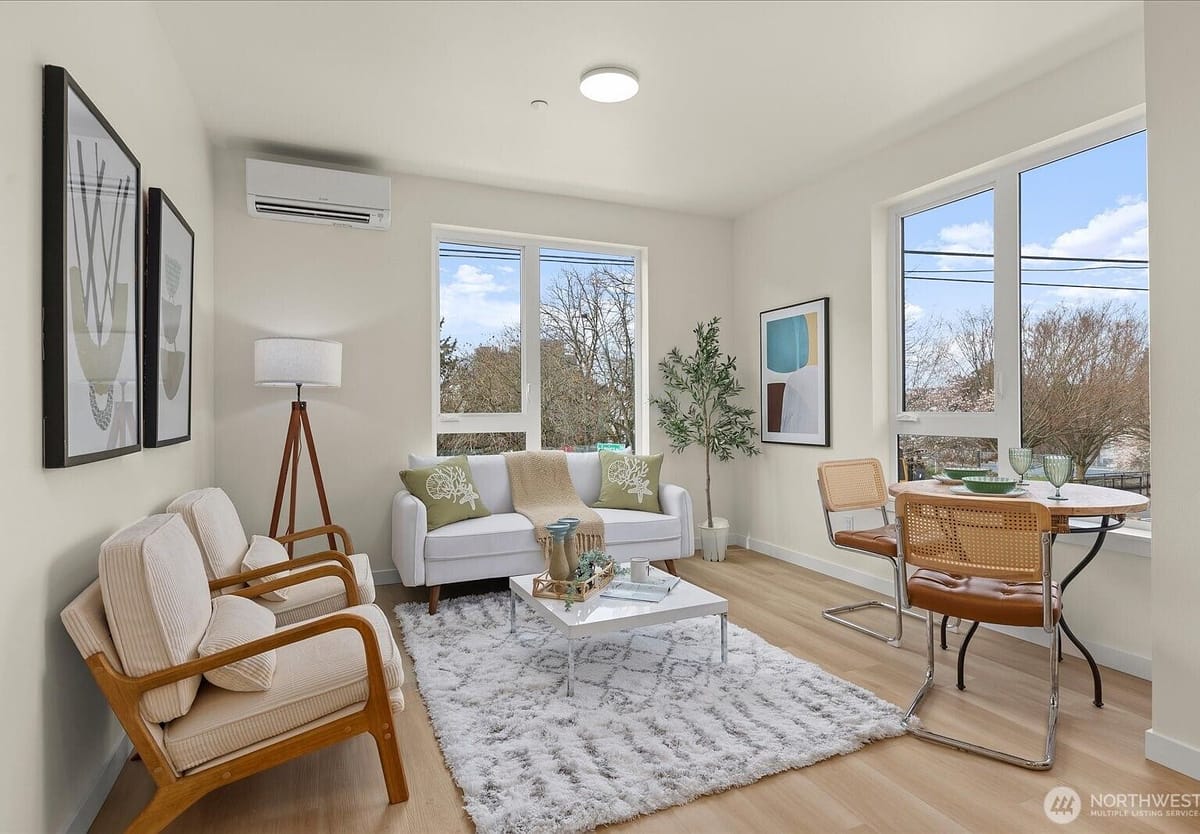 Furnished living room