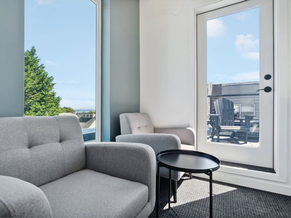 Furnished living area
