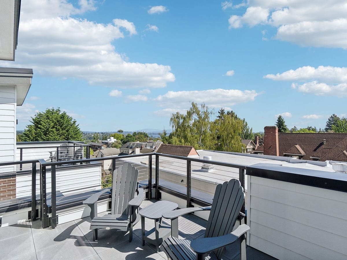 View from the roof deck